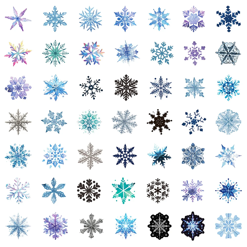 10/30/50/100 шт. мультяшные зимние Рождественские наклейки для детей забавные