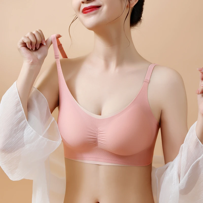 

Push Up Bras Adjustable Wireless Bralette Sexy Sport Underwear Seamless Women Bra Top One-Pieces Lingeri