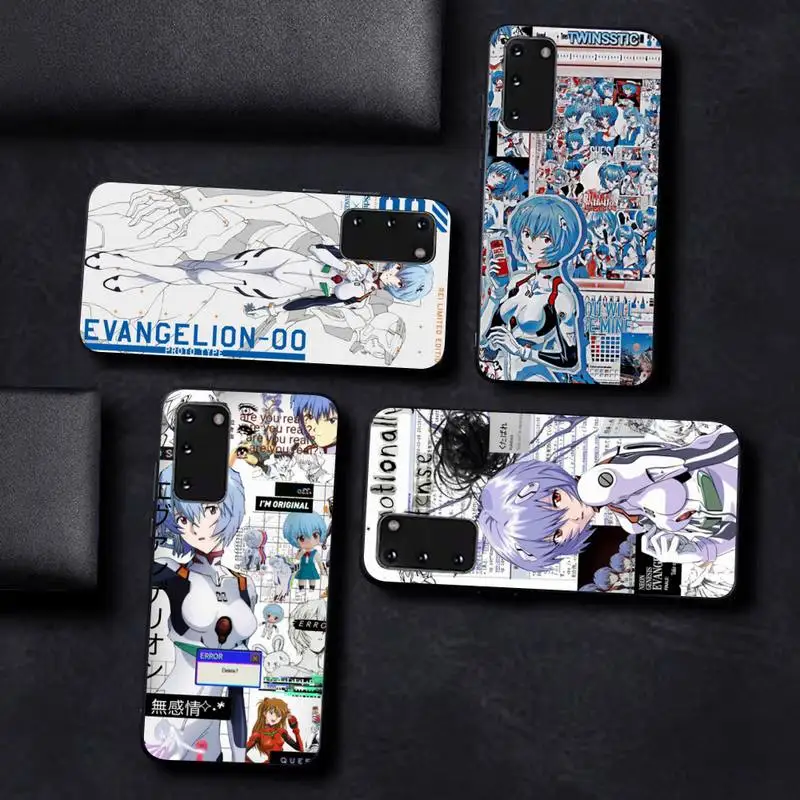 

Anime E-Evangelions Ayanami Rei Phone Case For Samsung S 9 10 20 21 22 23 30 23plus lite Ultra FE S10lite Fundas