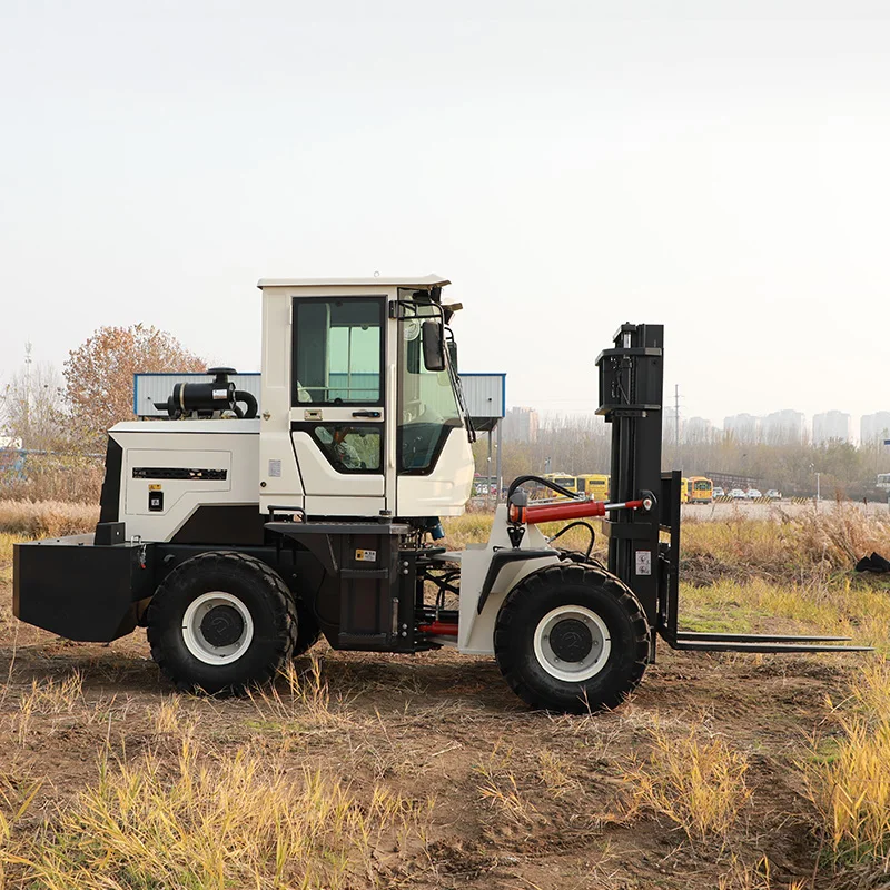 2-летняя гарантия 3 5-тонный вилочный погрузчик с 4-колесным приводом