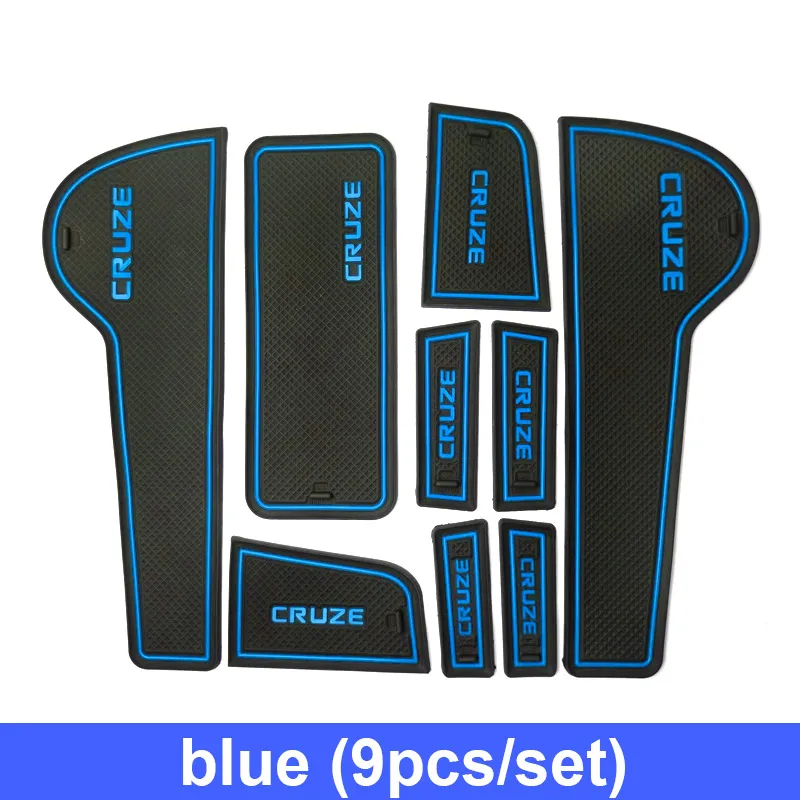 Hivotd шевроле круз оптика противоскользящие автомобильные аксессуары для Chevrolet Cruze, прорезиненный коврик с прорезями для ворот, декоративные наклейки для салона автомобиля 2009-2014 мария круз андрей круз ар деко