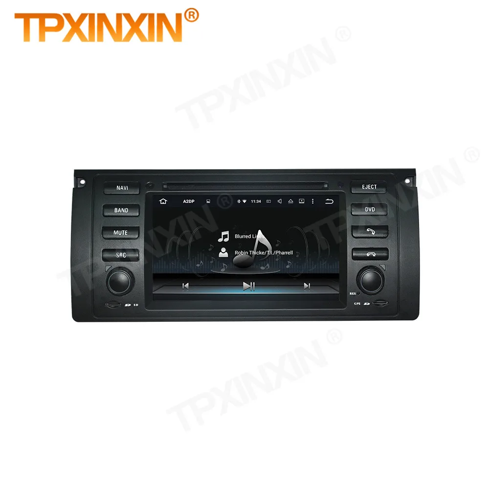 Автомобильный радиоприемник с экраном Android для BMW X5 M5 E39 1995 1996 1997 1998-2003 E53 2004 2005 2006