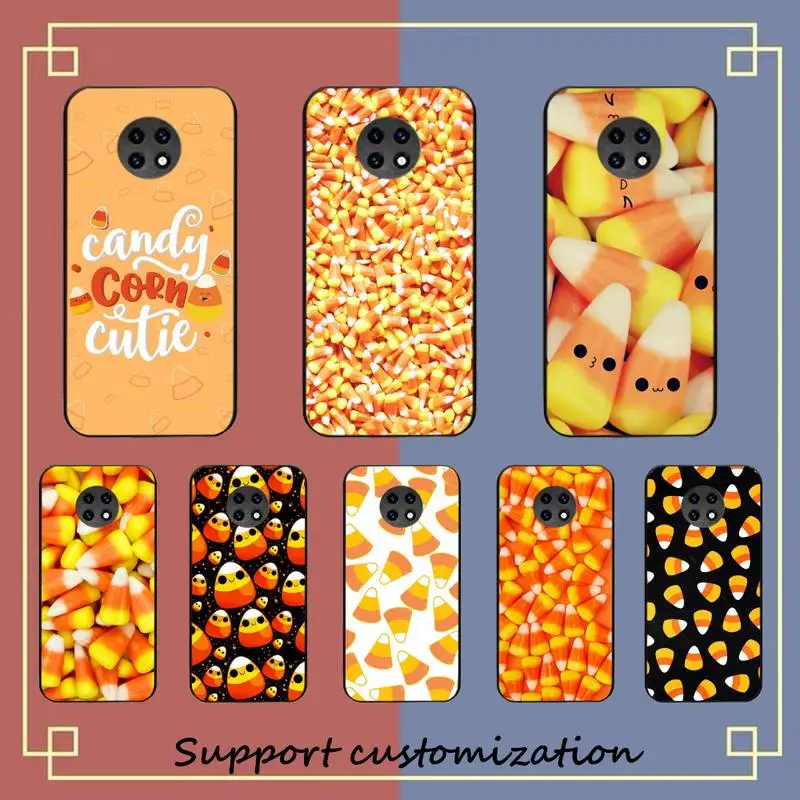 

Candy corn Phone Case for Samsung S20 lite S21 S10 S9 plus for Redmi Note8 9pro for Huawei Y6 cover