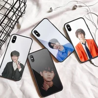 suda masaki japanese actor singer phone case tempered glass for iphone 11 12 13 pro max mini 6 7 8 plus x xs xr