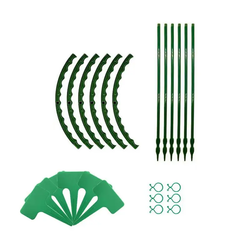

Bow Type Plant Supports For Garden Half Round Plants Support Stakes Tomato Cages Green Plant Support Frame For Flowers Vine Rose