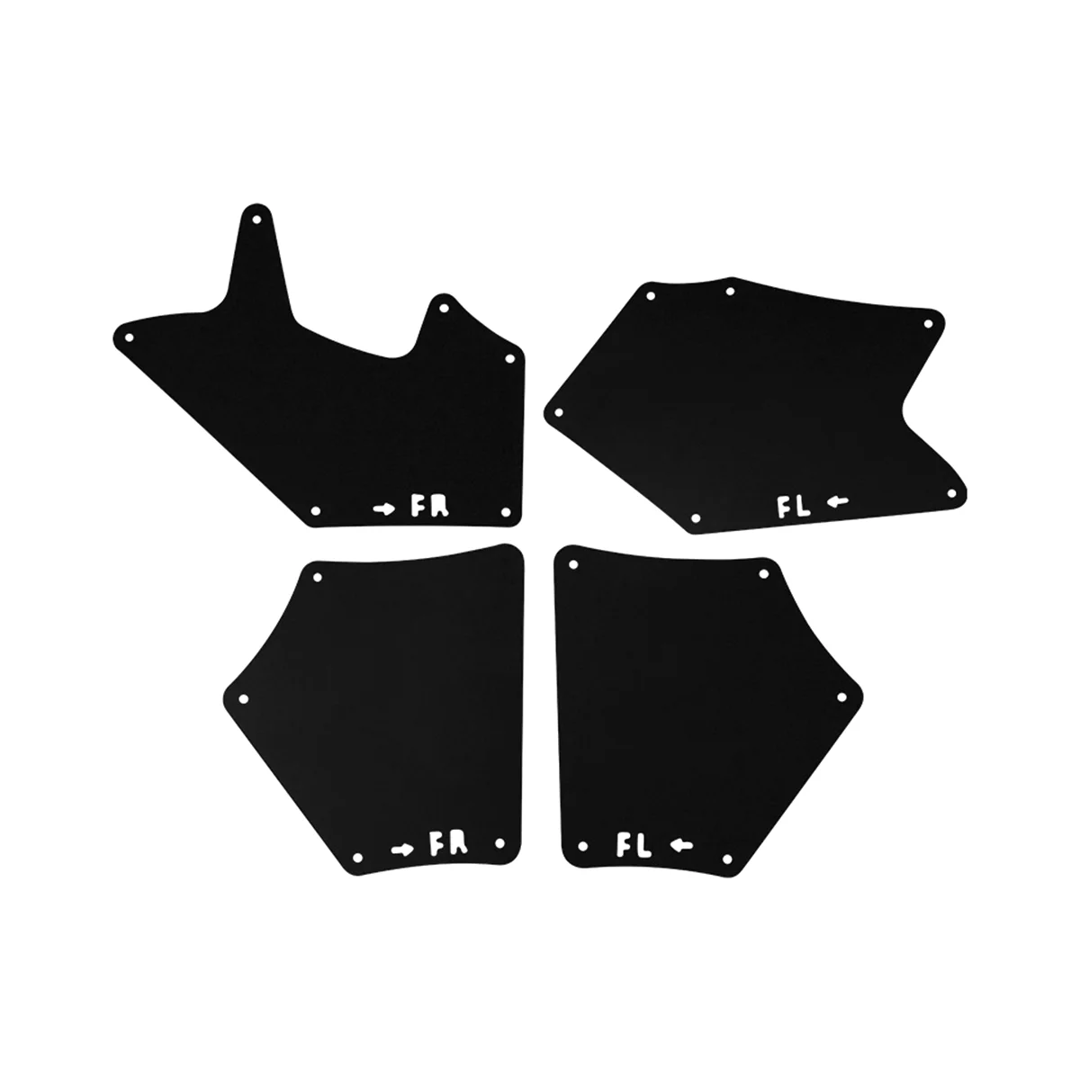 Автомобильные Брызговики для Toyota Tundra 2008-2021 от грязи