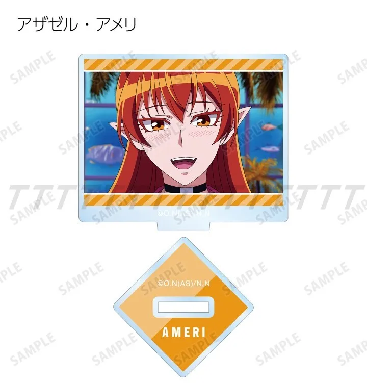 Игра Asmodeus Iruma акриловая кукла-подставка аниме Valac Clara фигурка модель тарелка