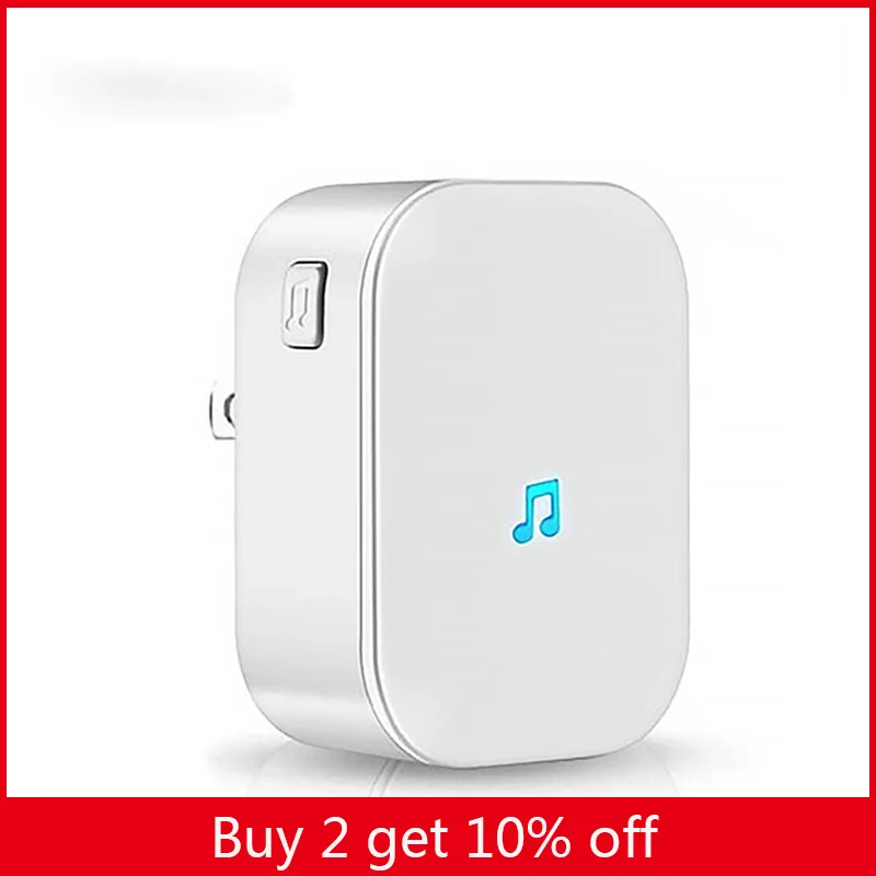 

Wifi Wireless Doorbell Receiver 100DB 433MHz Waterproof Indoor Chime Ding Dong With 52 Tune Songs