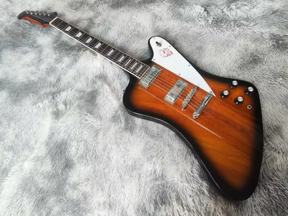 

G Bird Electric Guitar Made in China, Mahogany body, rose wood fingerboard