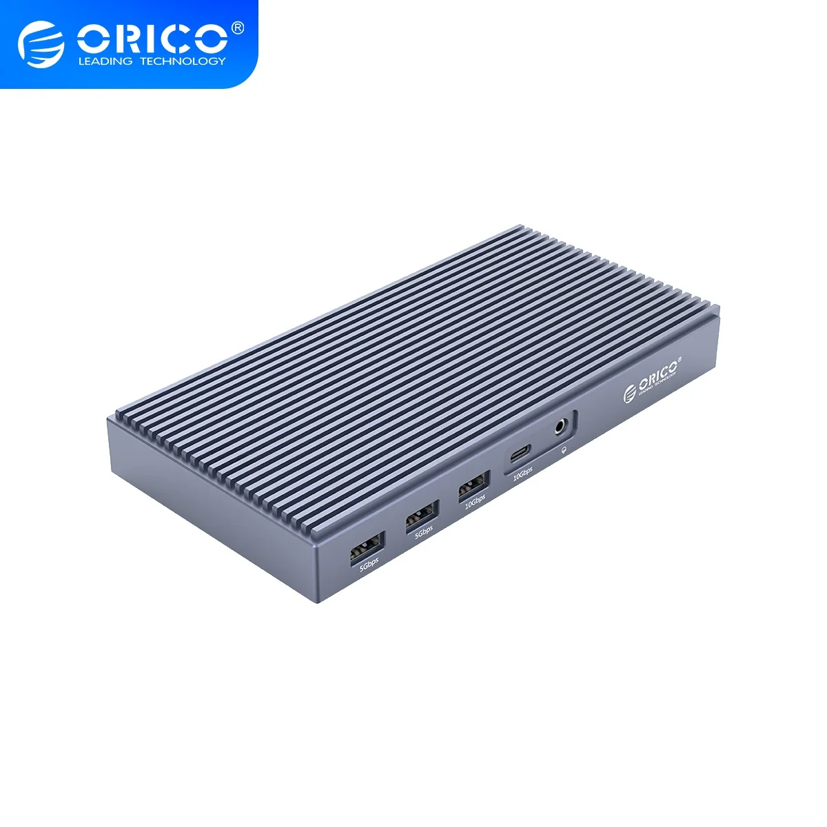 

Dual Display 9 In 1 Type C Port H D M I TF/SD Card 40Gpbs Thunderbolt 3 Adapter NVMe SSD Case Dock HUB ORICO-TB3-S2