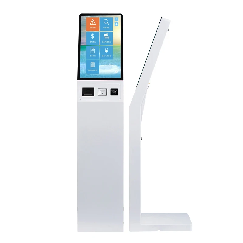 

21.5 inch Interactive LCD Digital Signage Floor Stand Touch Screen Kiosk for Shopping Mall
