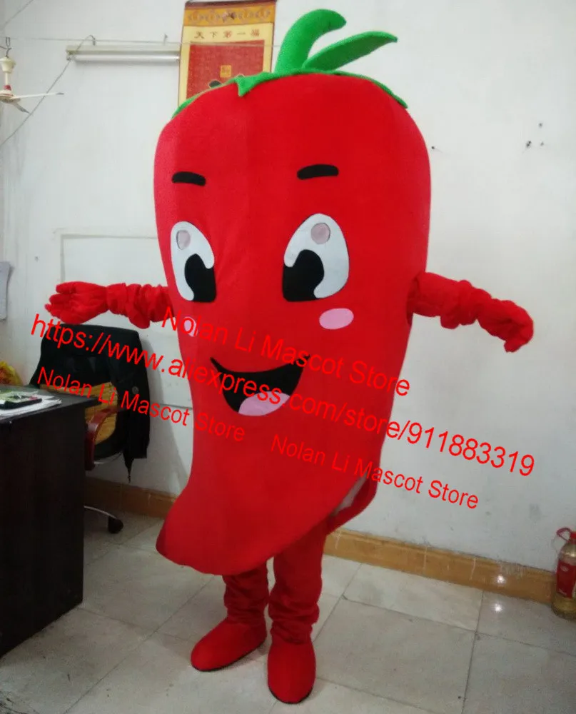 

Оригинальный костюм-талисман в виде перца из ЭВА, мультяшный персонаж с овощами, рекламный подарок для взрослых, праздничный подарок, 580