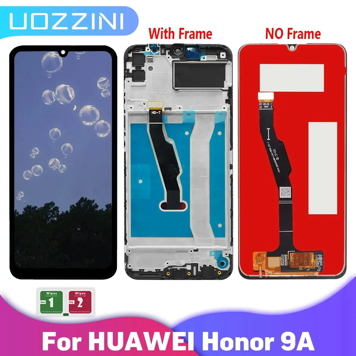 Дисплей 6 3 дюйма для Huawei Honor 9A MOA-LX9N/Enjoy 10E y6P 2020 LCD с сенсорным экраном No/с рамкой 100%