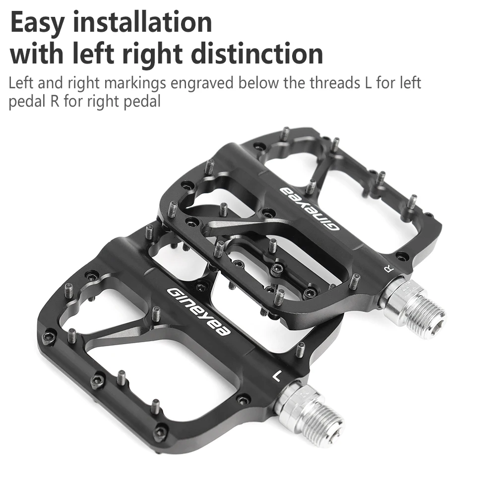 GINEYEA велосипедные педали DU подшипник Нескользящая педаль для горного велосипеда