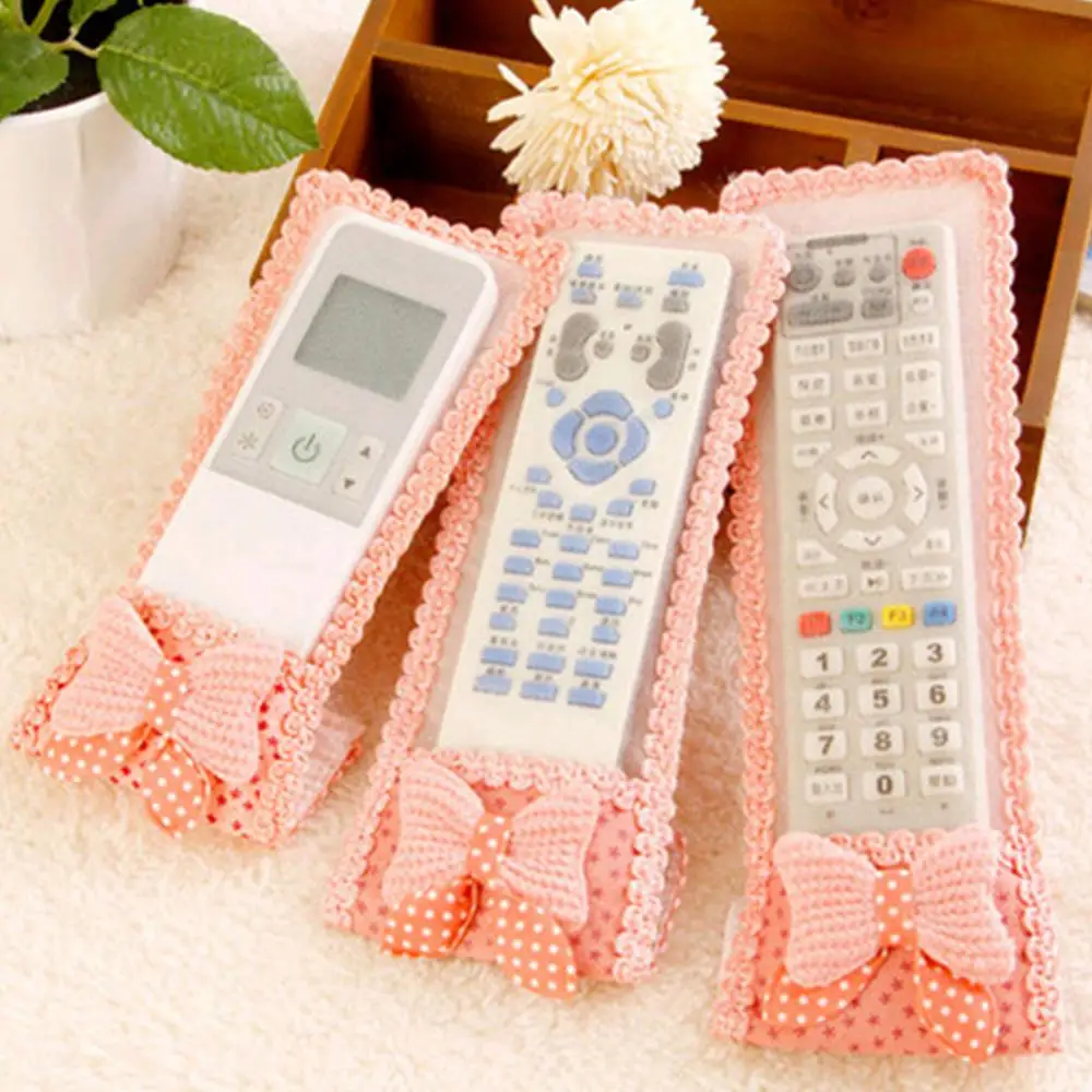 

Air Conditioning TV Remote Control Dust Cover Anti-dust Protector Case for Home Electric Appliance Storage Bag Organizer S/M/L