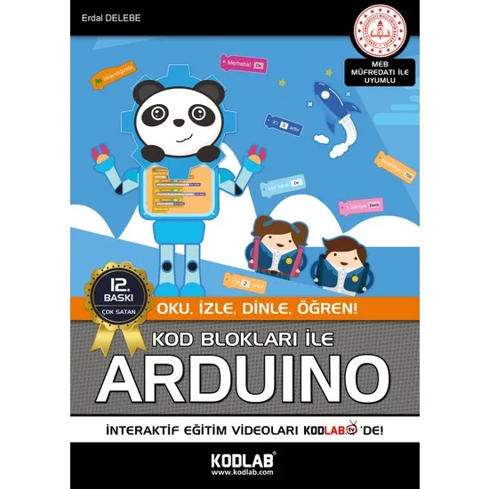 

Кодовые блоки с Arduino Erdal Delebe, турецкие книги, програмное кодирование информационных технологий