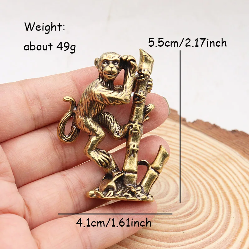 

Латунная статуэтка обезьяны фэн-шуй