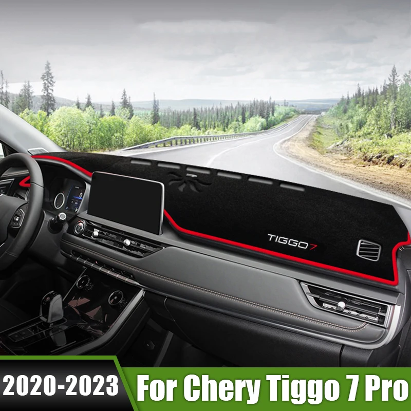 

For Chery Tiggo 7 Pro 2015-2019 2020 2021 2022 2023 Car Dashboard Cover Sun Shade Mats Avoid Light Pads Anti-UV Case Accessories