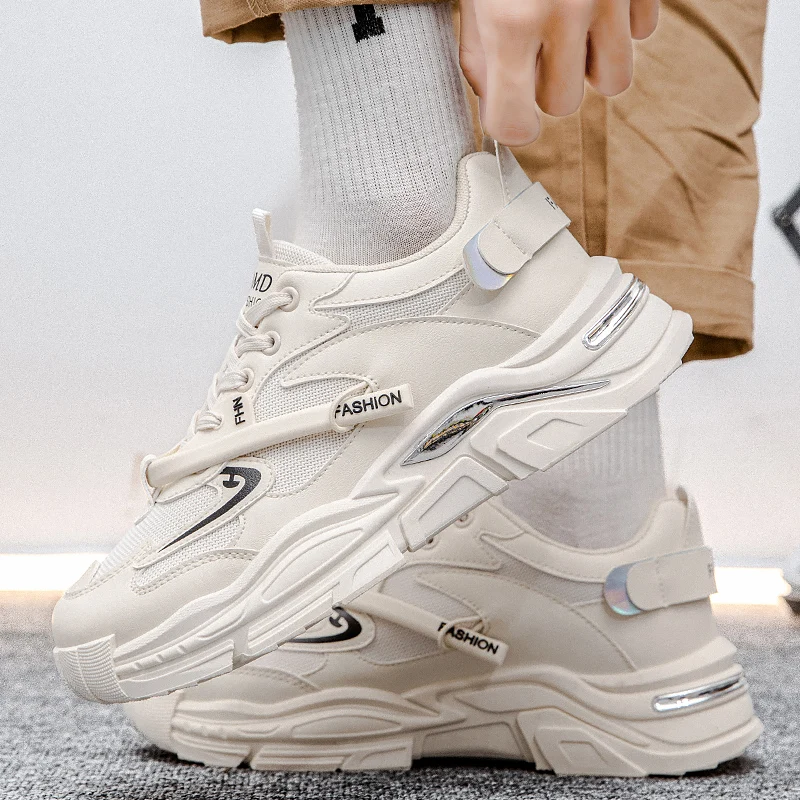 2023Clunky Sneaker Men's casual Shoes Sneakers heightening Shoes Tide shoes