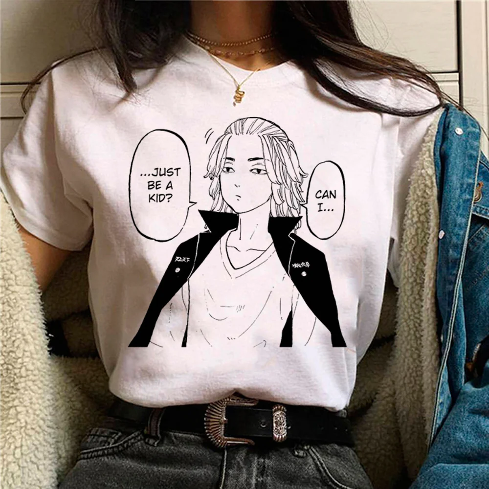 

Футболка с рисунком Токийский Мстители Y2K, забавная женская одежда