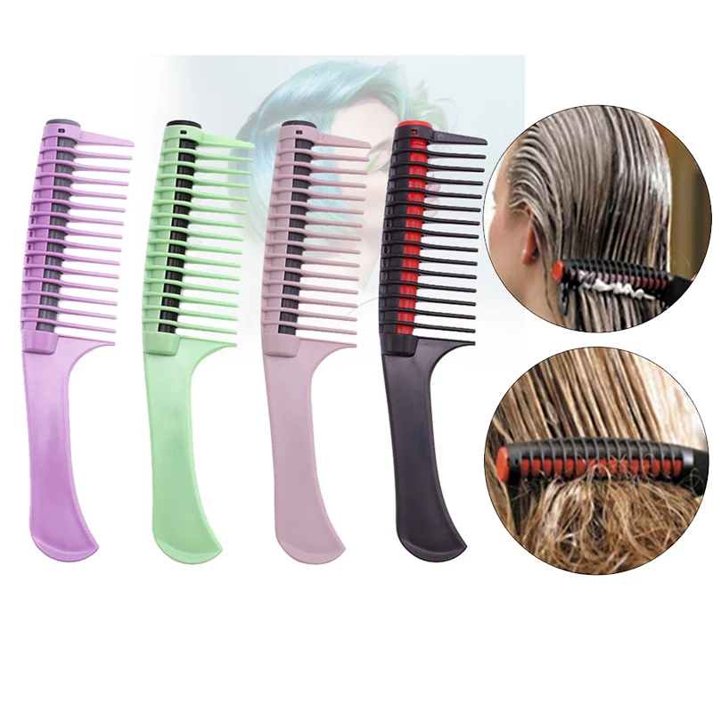 

Hair Comb Dyeing Hair Comb Anti Static Massage Hairbrush Salon DIY Hair Styling Barber Professional Hair Brush