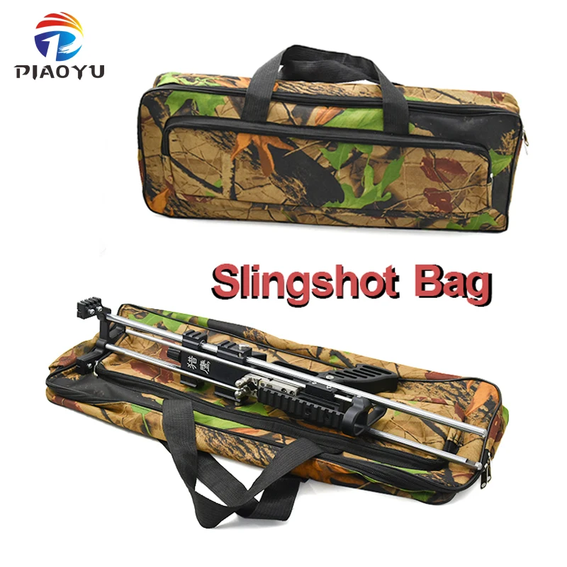 

Camouflage Slingshot Bag Telescopic Slingshot Storage Bag 57cm Easy To Carry Out Outdoor Hunting Tool Bag Slingshot Accessriorie