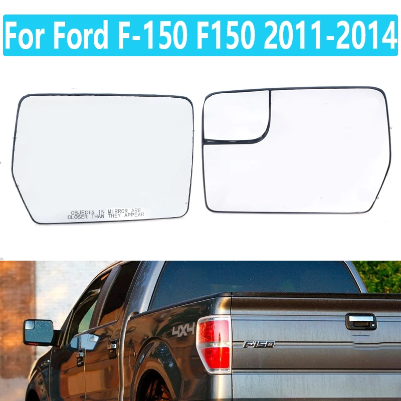 

Heated Rear view mirror lens For Ford F-150 F150 2011 2012 2013 2014 Side Wing Rear view Mirror Glass BL3Z17K707D BL3Z17K707C