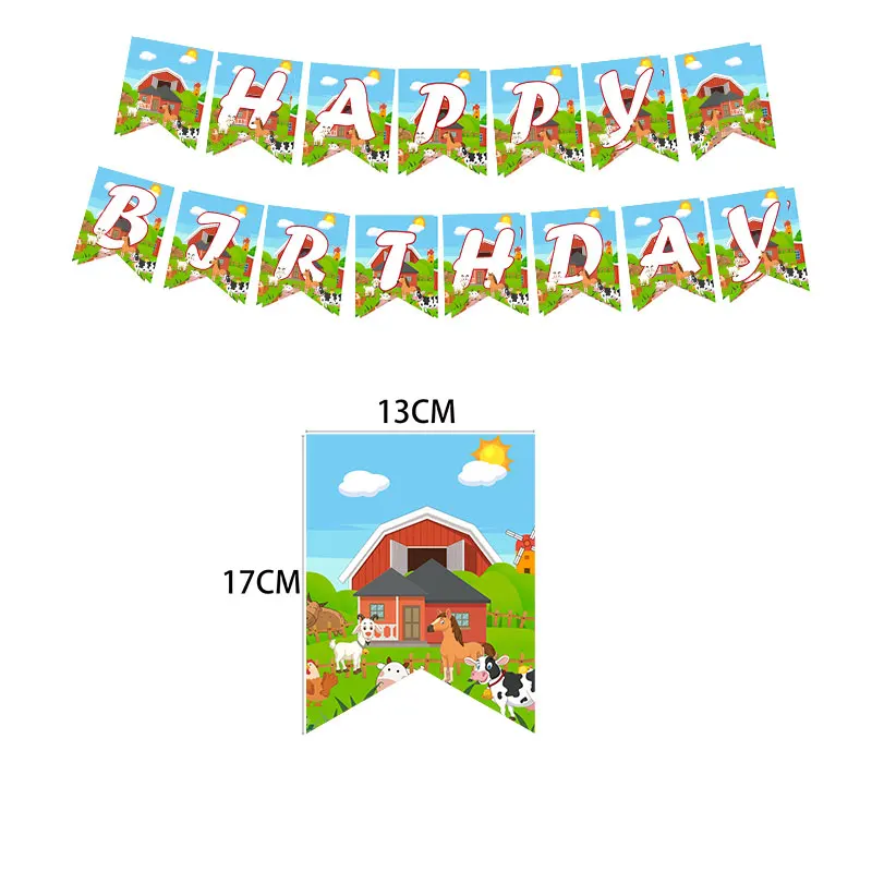 

Гирлянда с животными для детского дня рождения joy-enlife