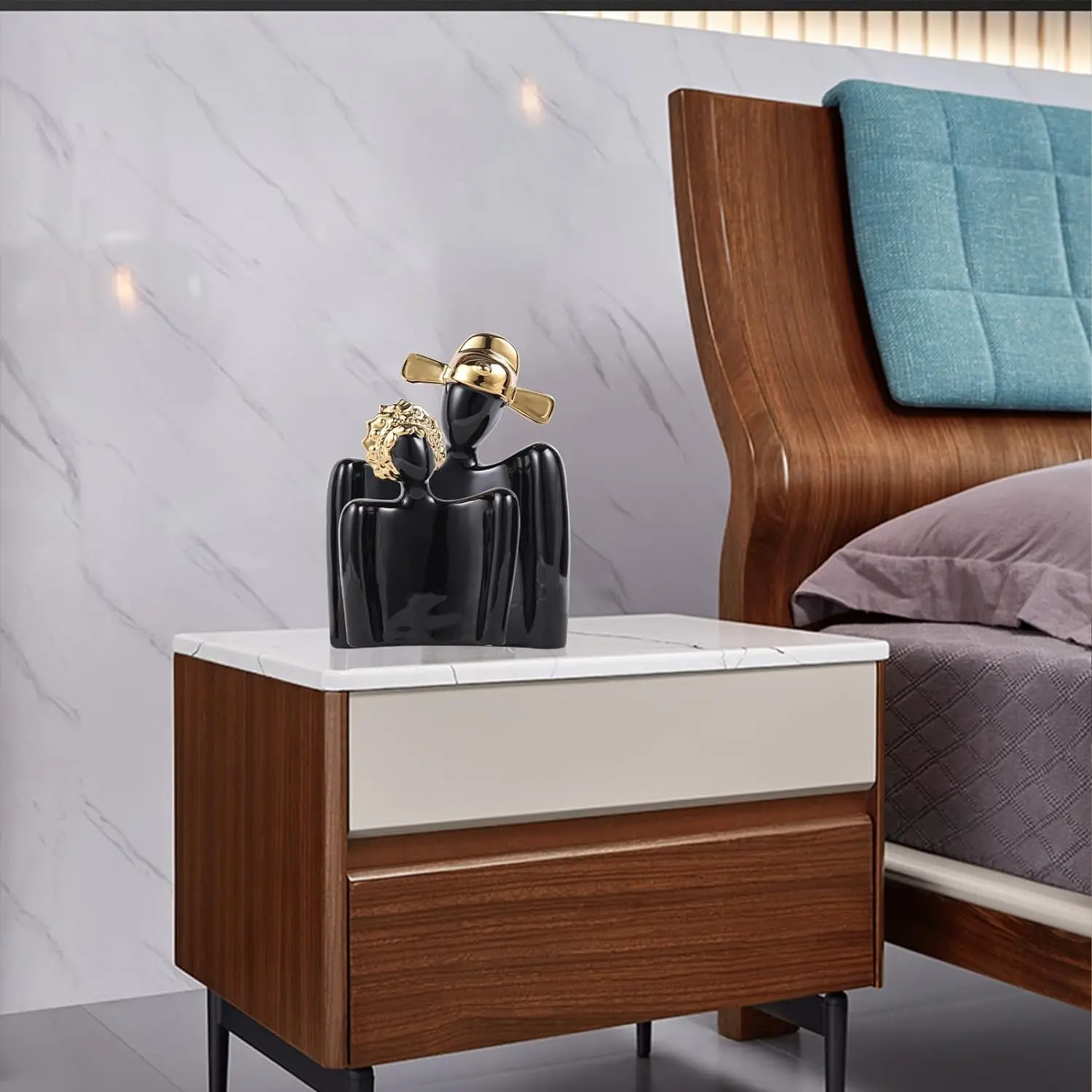 Скульптура пары статуя любви современная подставка для телевизора декор