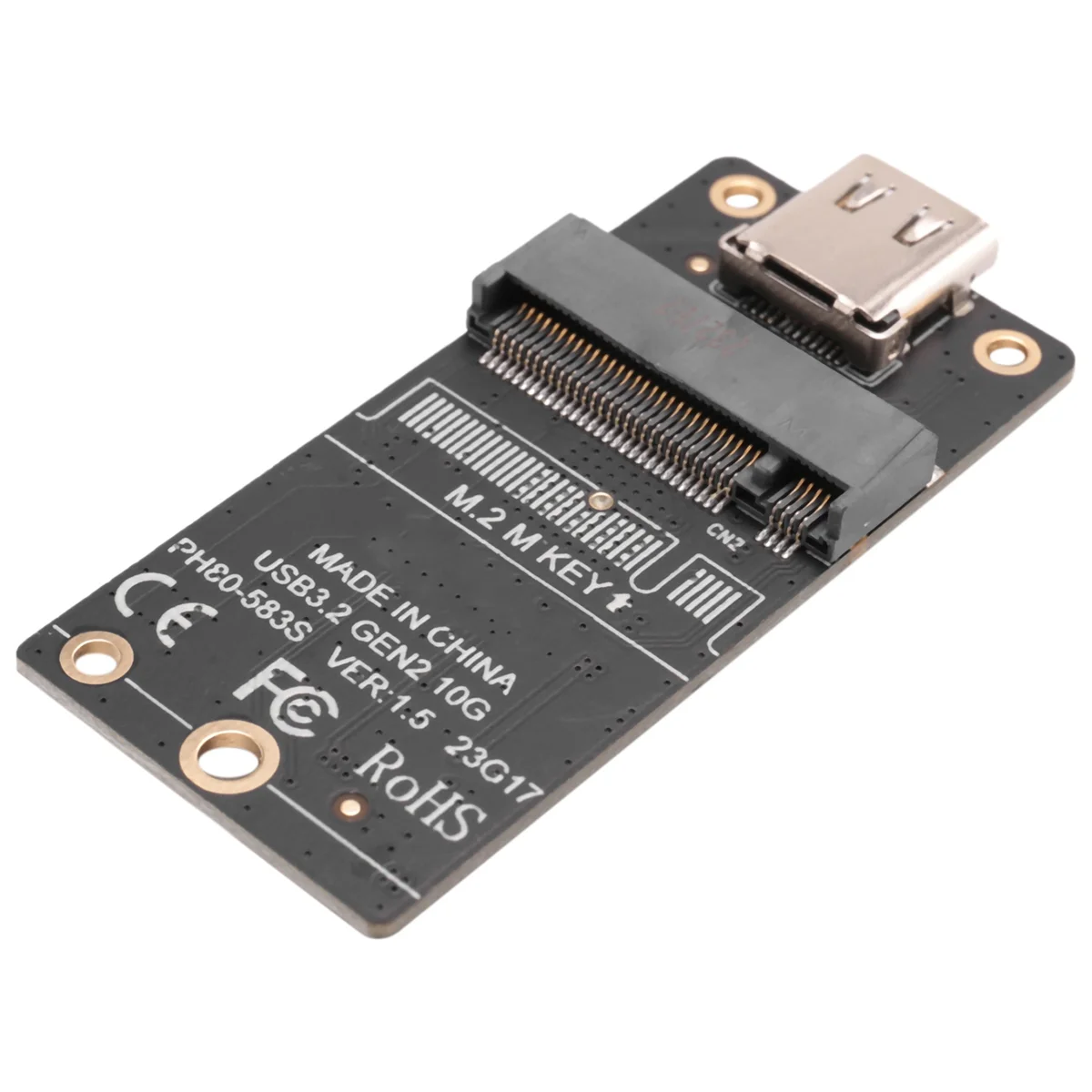 Адаптер корпуса SSD M.2 к Type-C M2 NVME Корпус жесткого диска Интерпозиционная плата JMS583