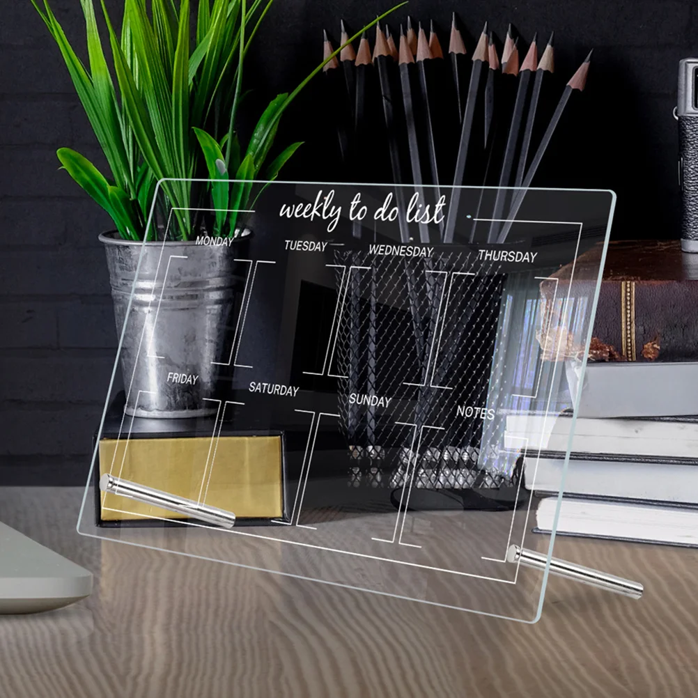 

Стираемая доска для записей, домашний акриловый блокнот для записей, креативные записки, офисные сообщения для студентов