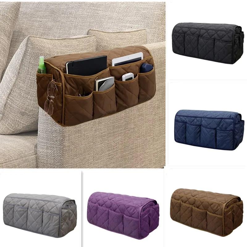 

Sofa Armrest Hanging Storage Bag Couch Handrail Organizer Holder With 14 Pockets Armchair Hanging Storage Bag Home Holder Organi
