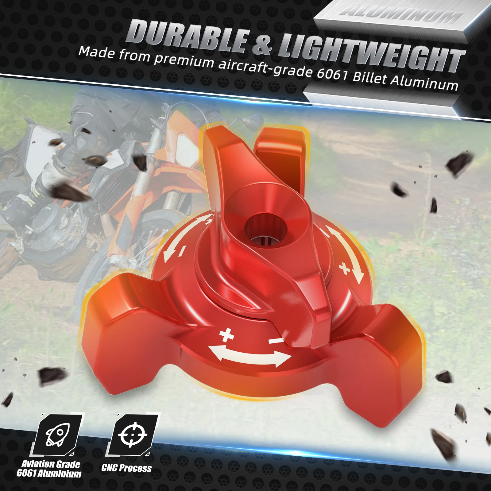 Для GasGas EC 300 2024 NiceCNC Задний амортизатор регулятор MC EX 125 250 250F 350F 450F ES350 ES500 EW500F ECF MCF