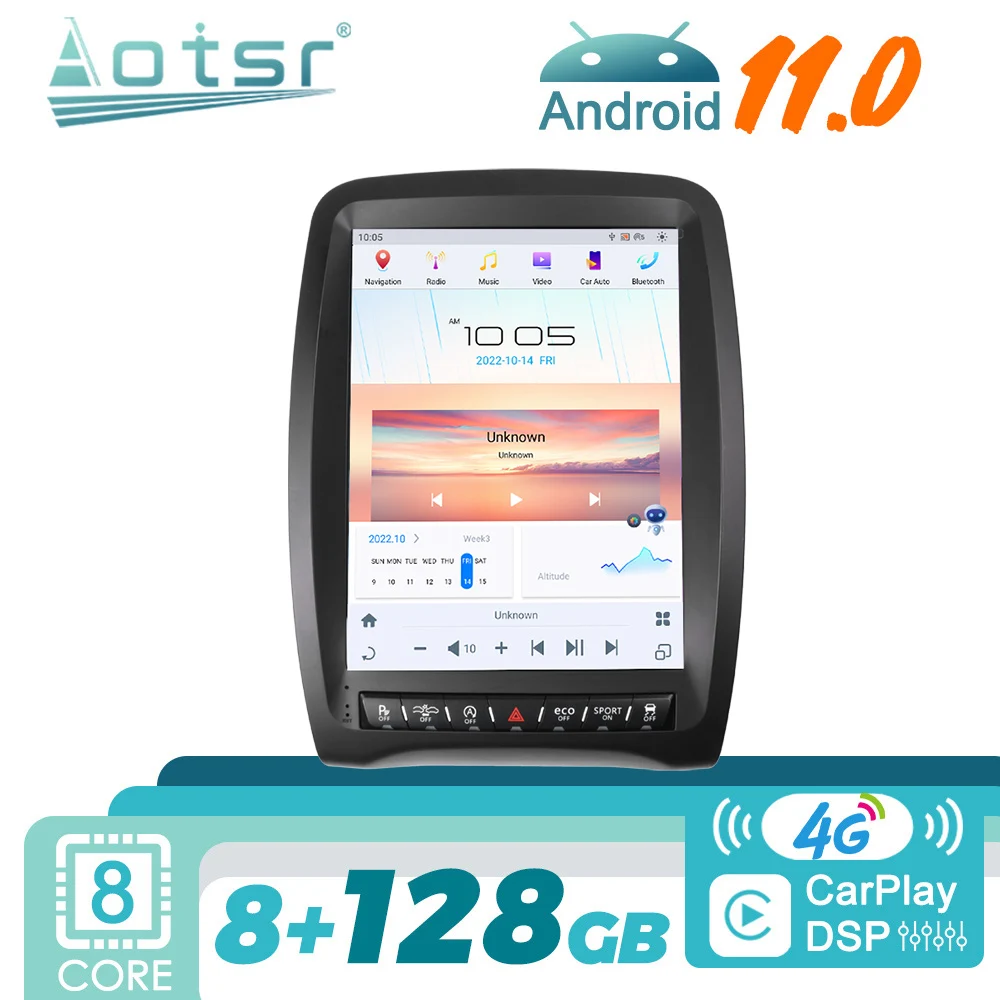 Беспроводной автомобильный радиоприемник CarPlay Andorid для Dodge Durango 2011-2020