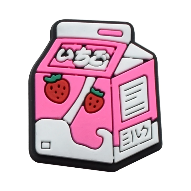 Novelty 37 Pcs Pink Girl Croc Charms Accessories Sandals Shoe Decorations Buckle Girls Women Party Gifts