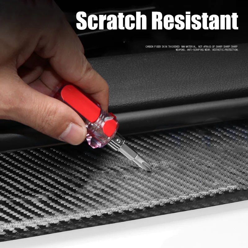 Багажник автомобиля наклейки на порог защитные полоски от царапин для Subaru STI Forester