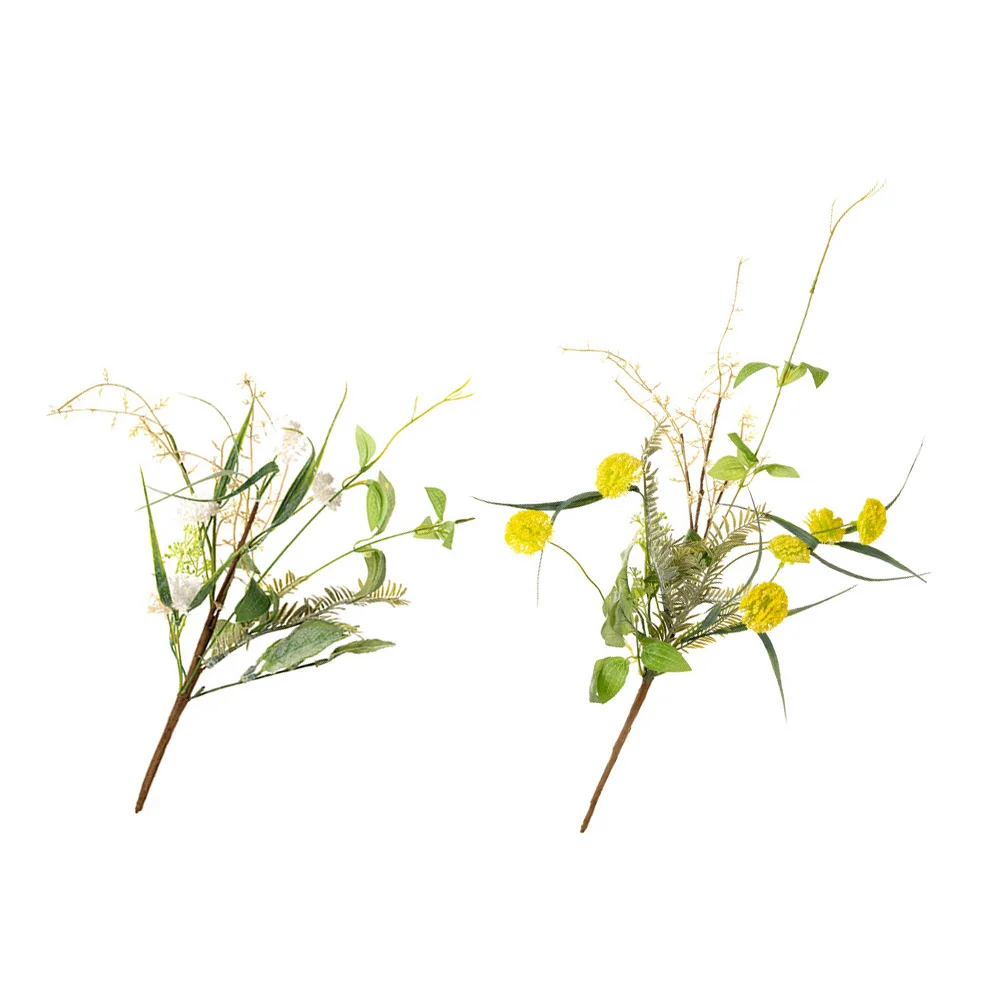 

Fake Artificial Flowers Flower Clematis Diy Bouquet Decor Days Olive Decors Greenery Mother Centerpiece Vase Stem Decoration Dry