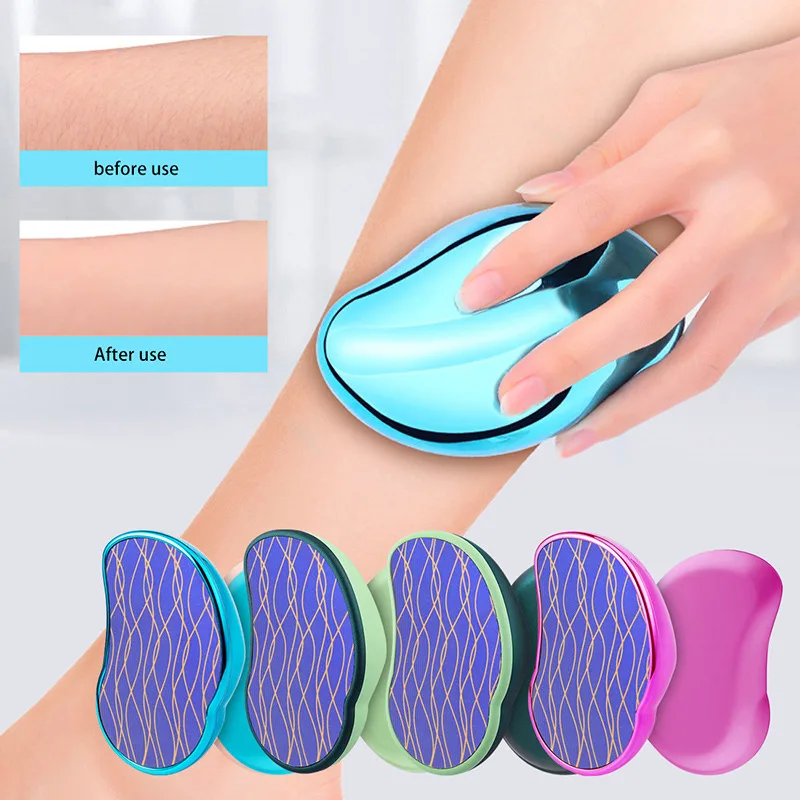 

Crystal Hair Eraser Upgrade Painless Safe Epilator Woman Glass Reusable Skin Beauty Tools Hair Remover Body Scrubi Depilation