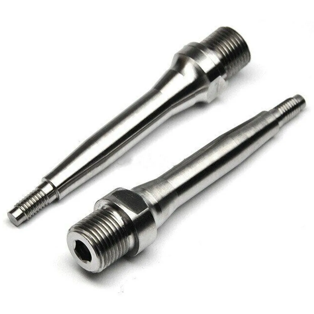 

For Carry And Storage Ultralight Titanium Pedal Spindle Axle TC4 Updated Titanium Color Approx 60g Brand New Fortime Pedal