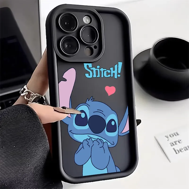 Cutes Stitchs Happys Phone Case for Samsung S25 S24 S23 S22 S21 S20 Note 20 FE Plus Ultra 5G Soft Silicone TPU Cover