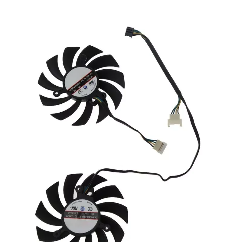 FD7010H12S 75MM Cooler Fan Graphics Video Card Fans For MSI 6930 7850 GTX 550 enlarge