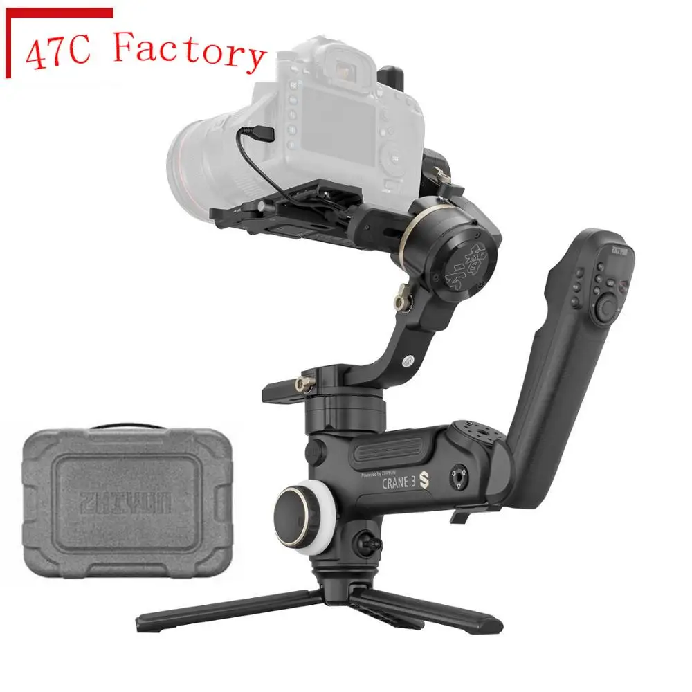 

ZHIYUN Crane 3S 3-Axis Handheld Gimbal Payload For Video Camera DSLR Stabilizer For Nikon Canon Sony Vs DJI RONIN S