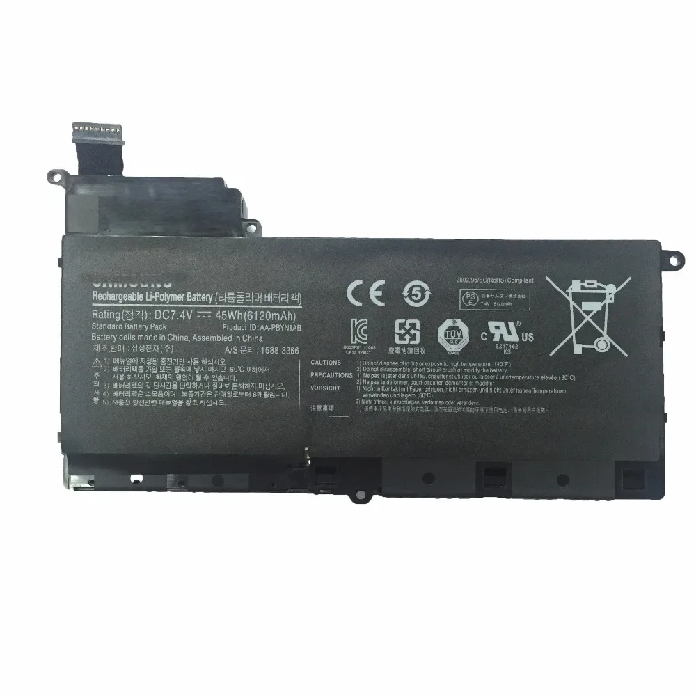7 4 В 45 Втч новый оригинальный аккумулятор для ноутбука AA-PBYN8AB SAMSUNG NP530U4B-A01US 530U4C 535U4C