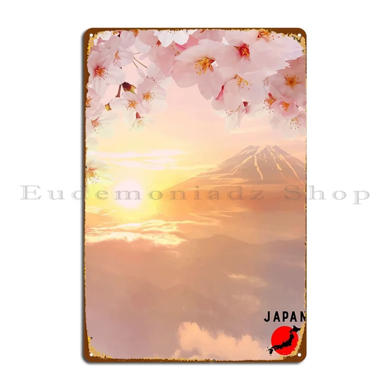 

Japan Fuji Metal Sign Party Club Living Room Iron Wall Cave Tin Sign Poster