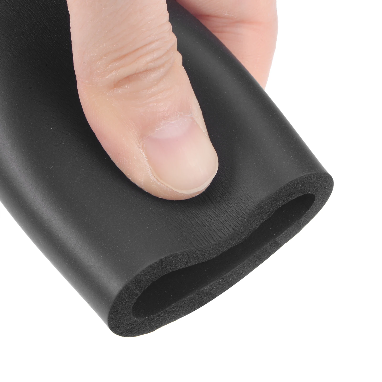 

UXCELL Черная термоизоляционная трубка NBR 1 метр