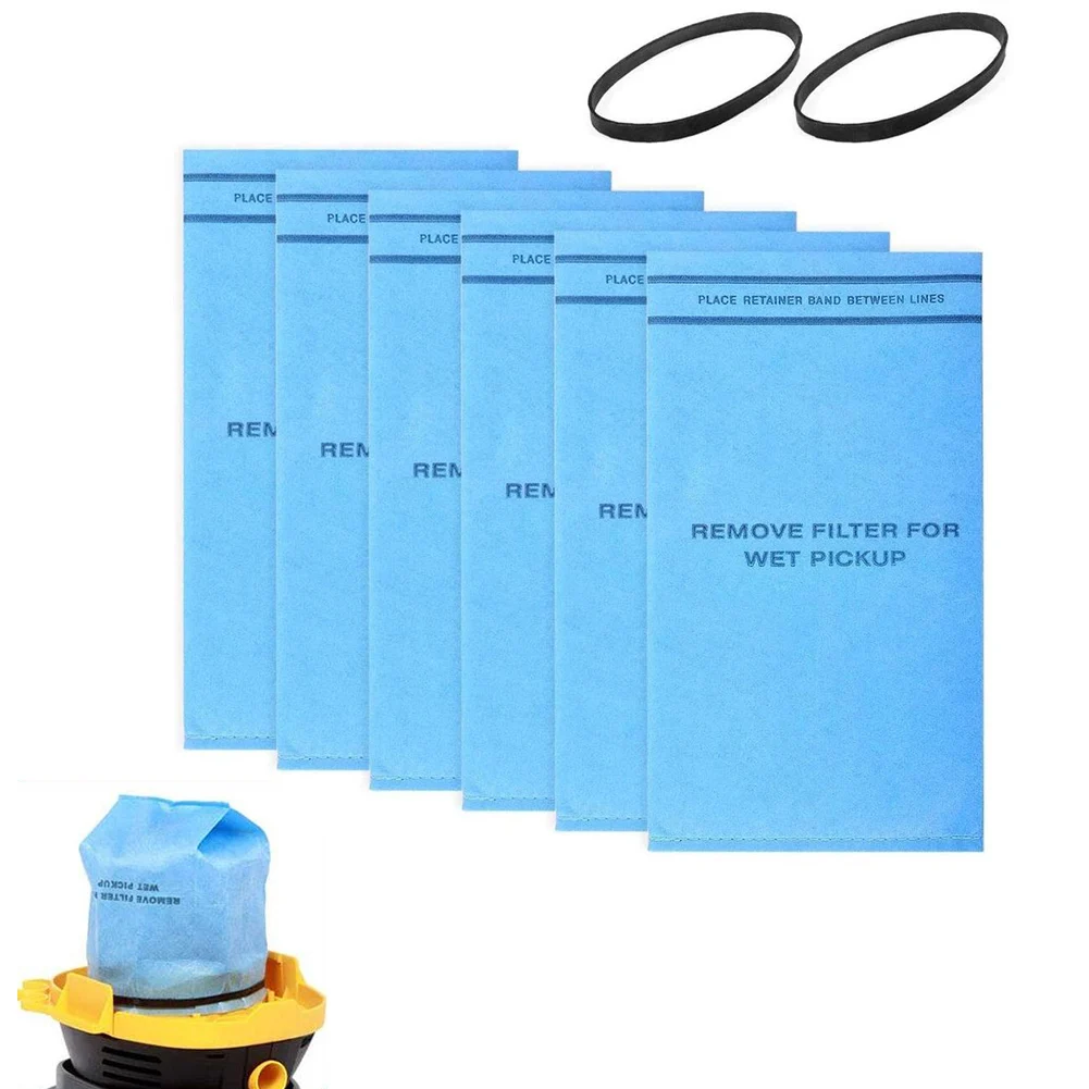

For 4 Gallon WS0400SS. Filter Bags Filter Bag Set Fit 2.5 Gallon Vacuum For MultiFit VF2000 For Shop Vac 2-2.5 Gallon