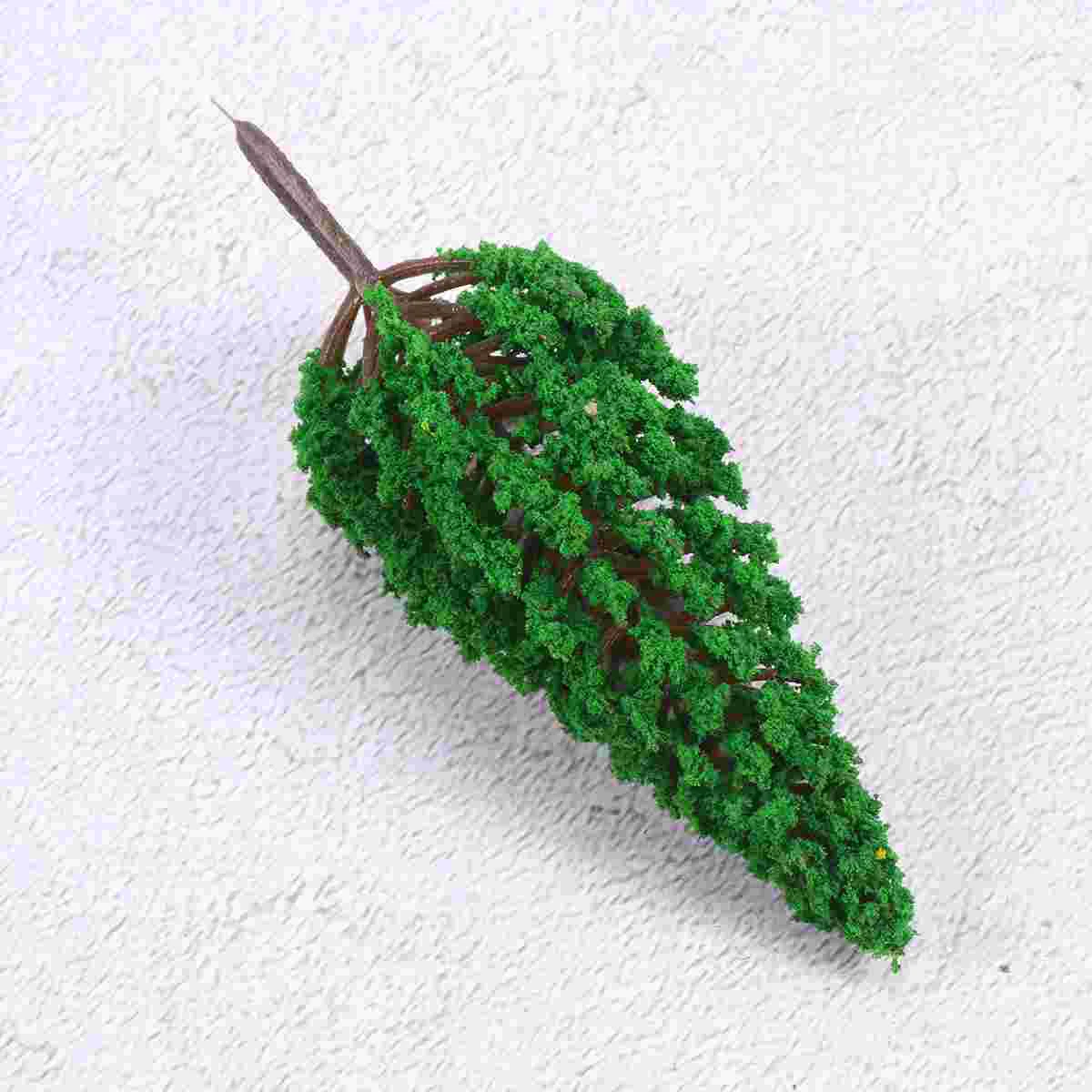 

Pine Tree Model Decorative 6.5cm 11cm Greenery Scenery Supplies Landscape Tree Construction Model for Desktop Ornament