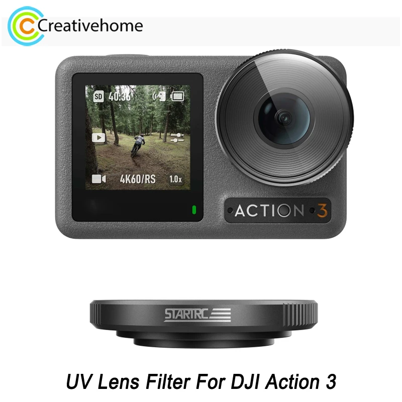 

STARTRC UV фильтр для объектива для экшн-камеры DJI Action 3 Аксессуары для фильтра объектива HD