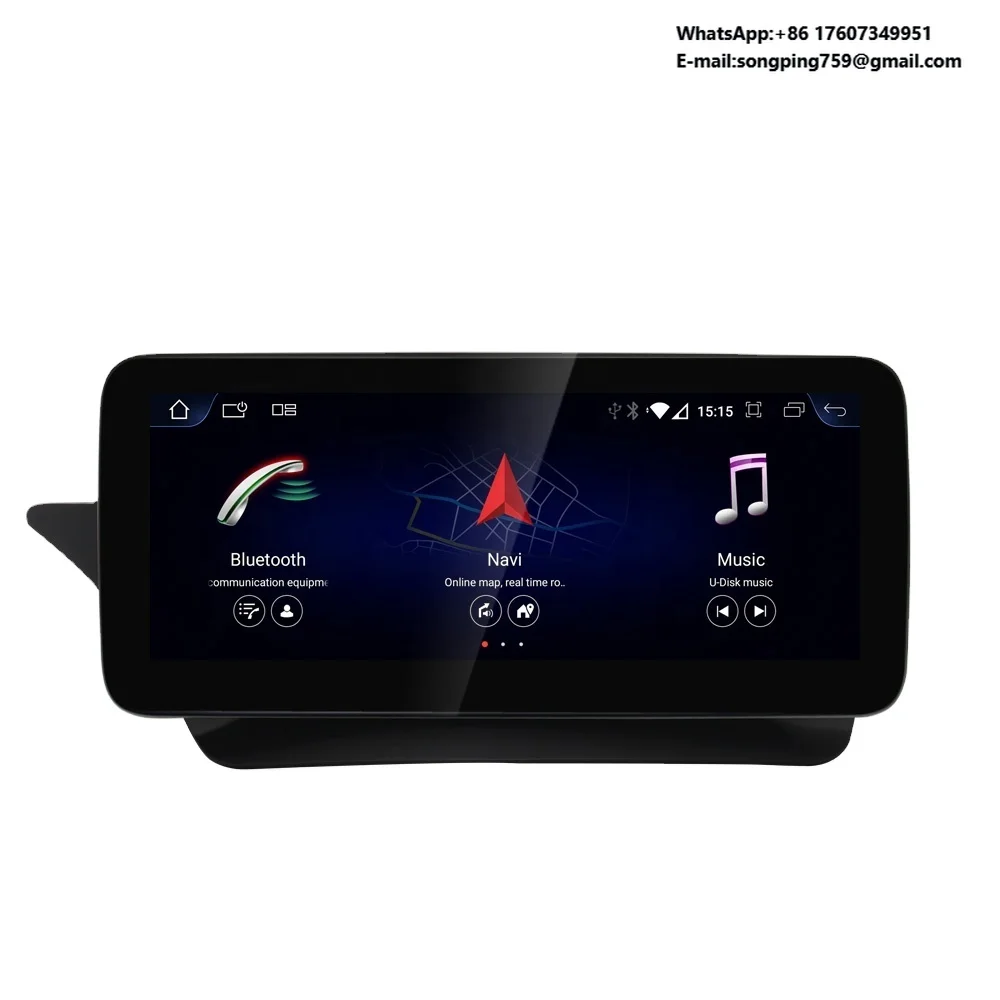 Фото Мультимедийная система YZG Qualcomm Android 12, 8-ядерная, 4+64 ГБ, 10.25 дюйма, 1920x720, Android-экран для Mercedes-Benz W221 W211 №1