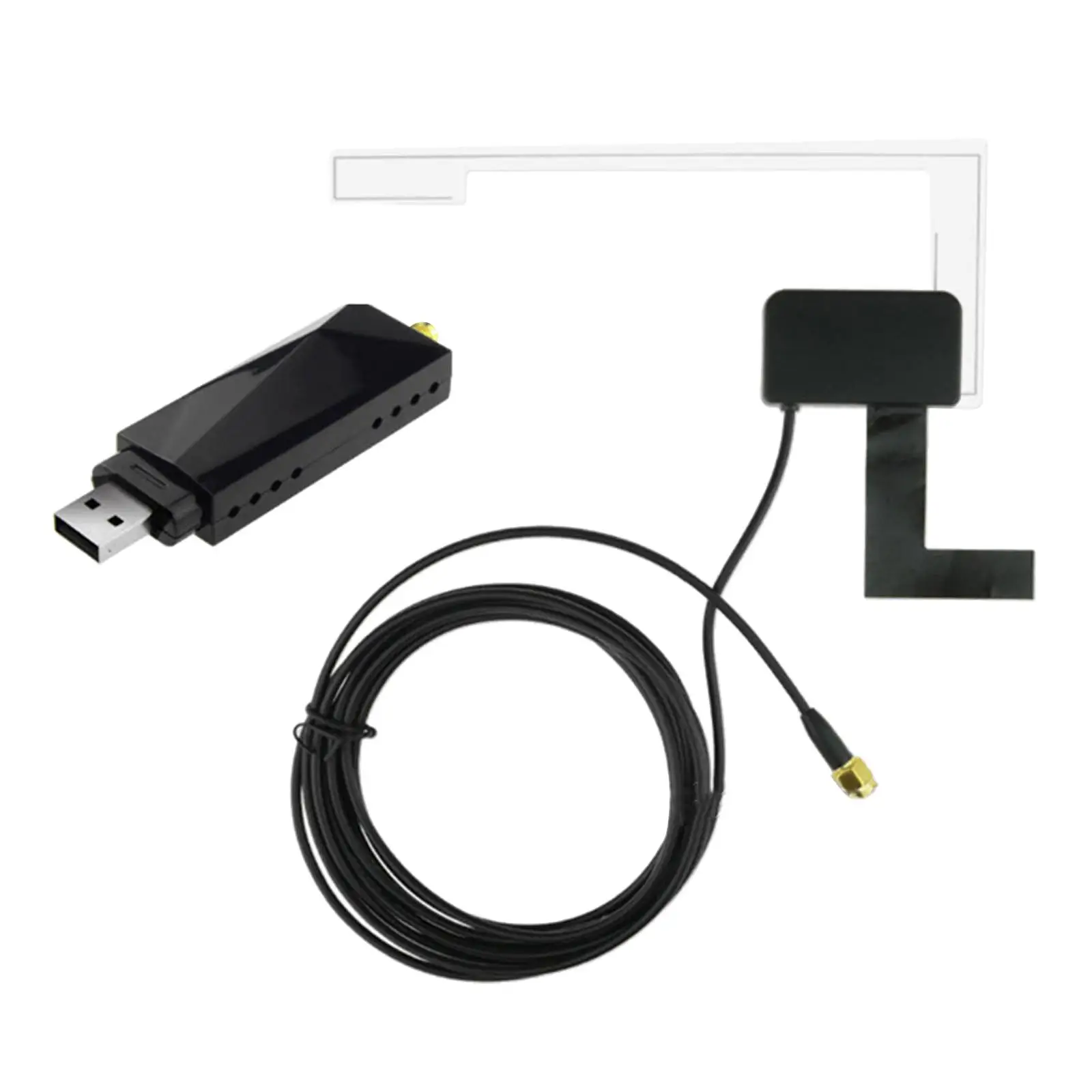 

DAB радио приемник автомобильная антенна цифровой DAB + адаптер USB усиленная петля антенна Подходит для Android DVD